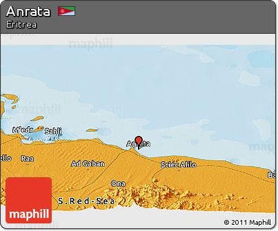 Political Panoramic Map of Anrata