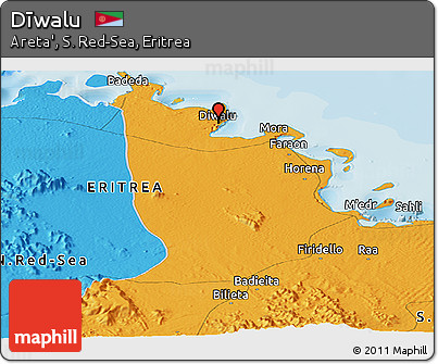 Political Panoramic Map of Dīwalu