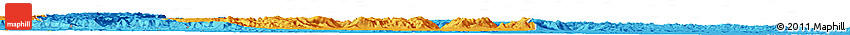 Political Horizon Map of the Area around 14° 46' 42" N, 45° 58' 30" E