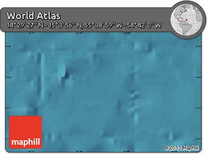 Satellite Map of the Area around 14° 46' 42" N, 55° 10' 29" W