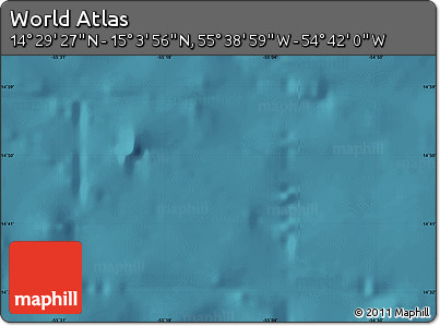 Satellite Map of the Area around 14° 46' 42" N, 55° 10' 29" W