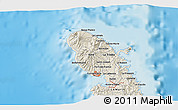 Shaded Relief 3D Map of Quartier Rivière Roche