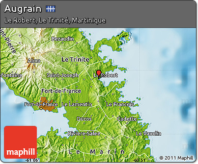 Physical Map of Augrain