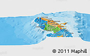 Political Panoramic Map of Quartier Rivière Roche
