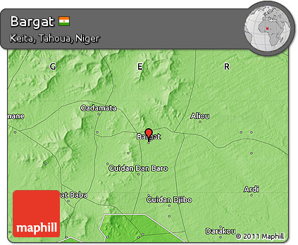 Political Map of Bargat