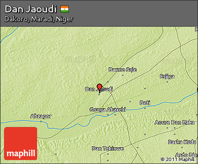 Physical 3D Map of Dan Jaoudi