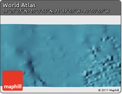 Satellite 3D Map of the Area around 14° 46' 42" N, 71° 19' 29" W