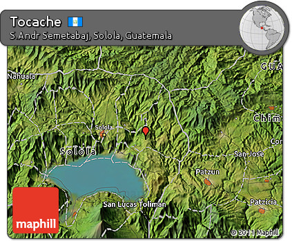 Satellite 3D Map of Tocache