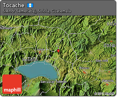 Satellite 3D Map of Tocache