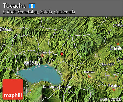 Satellite 3D Map of Tocache
