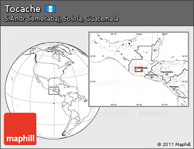 Blank Location Map of Tocache