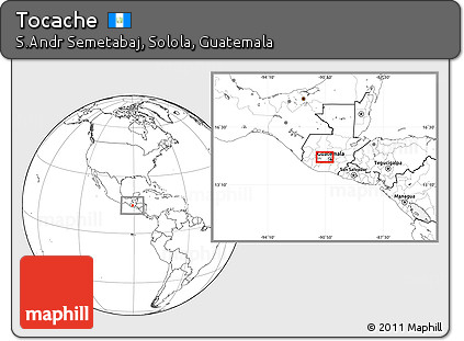 Blank Location Map of Tocache