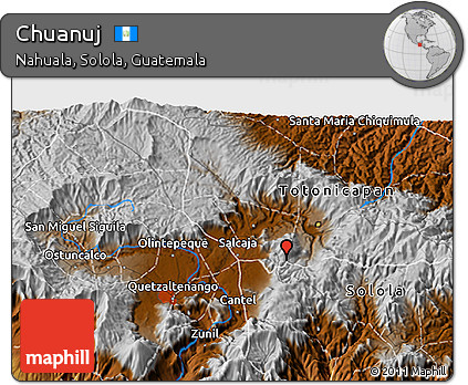 Physical 3D Map of Chuanuj