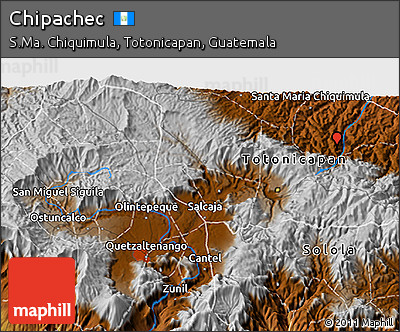Physical 3D Map of Chipachec