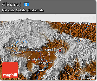 Physical 3D Map of Chuanuj