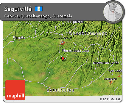 Satellite 3D Map of Sequivillá