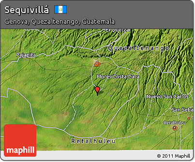 Satellite 3D Map of Sequivillá