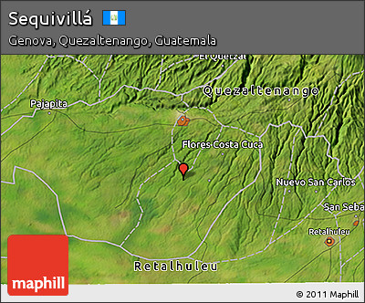 Satellite 3D Map of Sequivillá