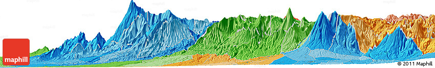 Political Horizon Map of the Area around 14° 46' 42" N, 91° 43' 29" W