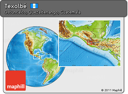 Physical Location Map of Texolbé
