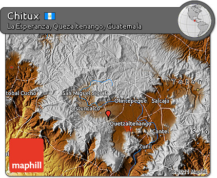 Physical Map of Chitux