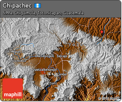 Physical Map of Chipachec