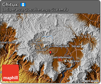 Physical Map of Chitux