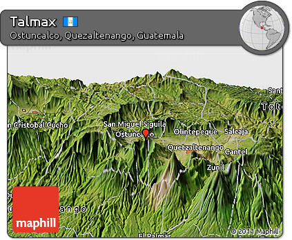 Satellite Panoramic Map of Talmax