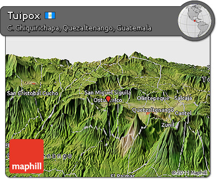 Satellite Panoramic Map of Tuipox