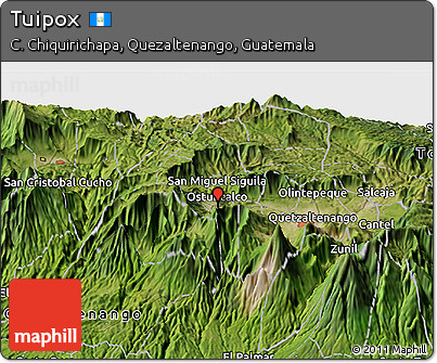 Satellite Panoramic Map of Tuipox