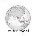 Outline Map of the Area around 14° 46' 42" N, 94° 25' 30" E, rectangular outline