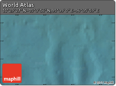 Satellite Map of the Area around 14° 46' 42" N, 96° 7' 30" E