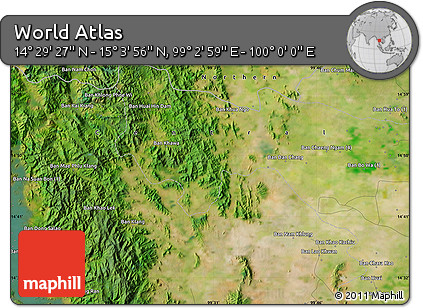 Satellite Map of the Area around 14° 46' 42" N, 99° 31' 30" E