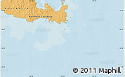 Political Map of the area around 14° 26' 6" S, 136° 55' 30" E