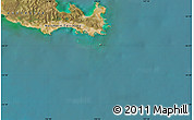 Satellite Map of the area around 14° 26' 6" S, 136° 55' 30" E