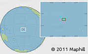 Savanna Style Location Map of the area around 14° 26' 6" S, 154° 37' 30" W