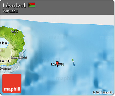 Physical 3D Map of Lévolvol