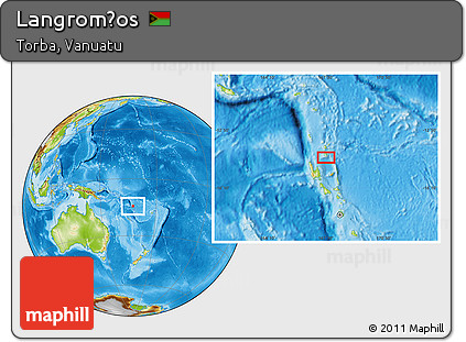 Physical Location Map of Langrom̄os
