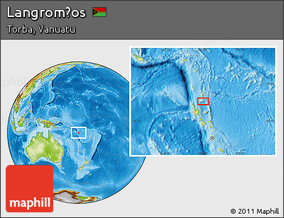 Physical Location Map of Langrom̄os