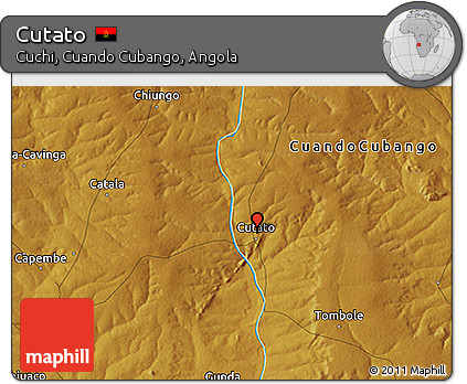 Physical 3D Map of Cutato