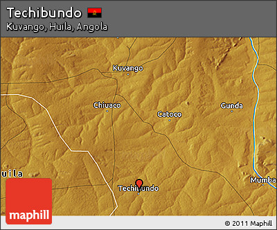 Physical 3D Map of Techibundo