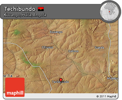 Satellite 3D Map of Techibundo