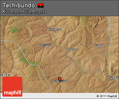 Satellite 3D Map of Techibundo