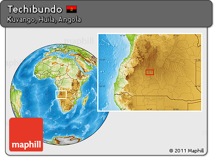 Physical Location Map of Techibundo