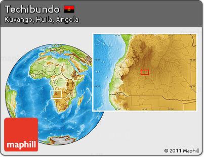 Physical Location Map of Techibundo