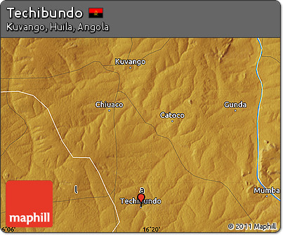 Physical Map of Techibundo
