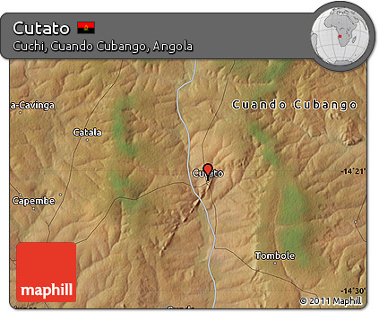 Satellite Map of Cutato
