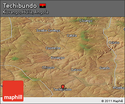 Satellite Panoramic Map of Techibundo