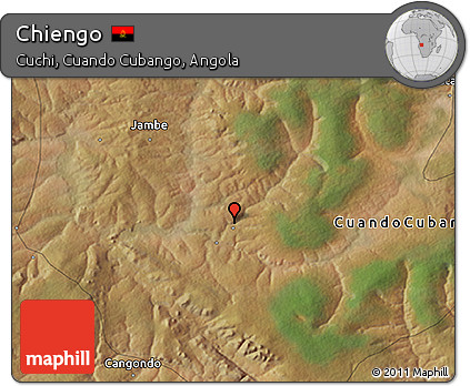 Satellite 3D Map of Chiengo