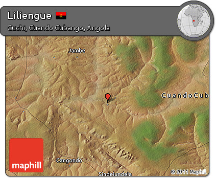 Satellite 3D Map of Liliengue